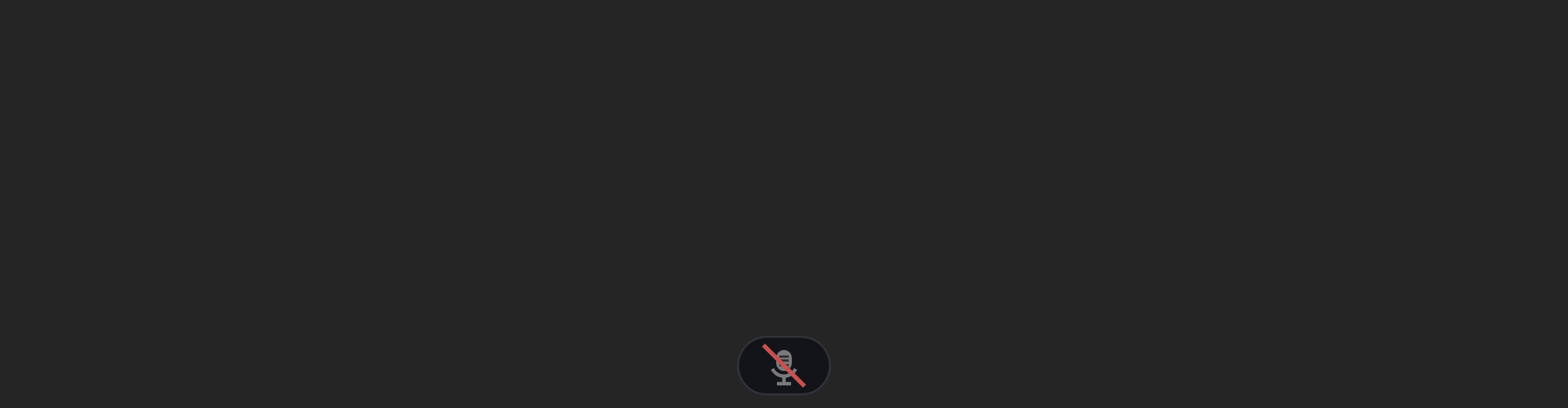 Scribe disabled microphone state