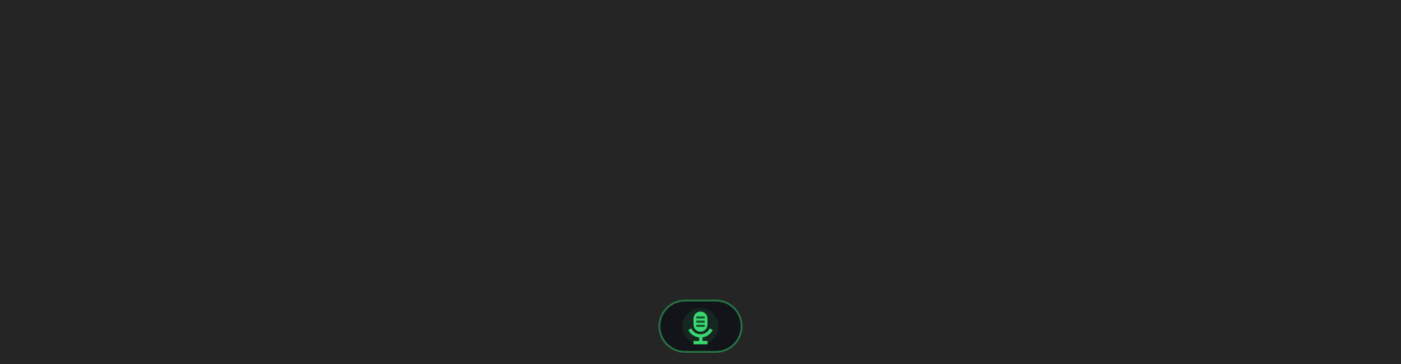 Scribe idle microphone state