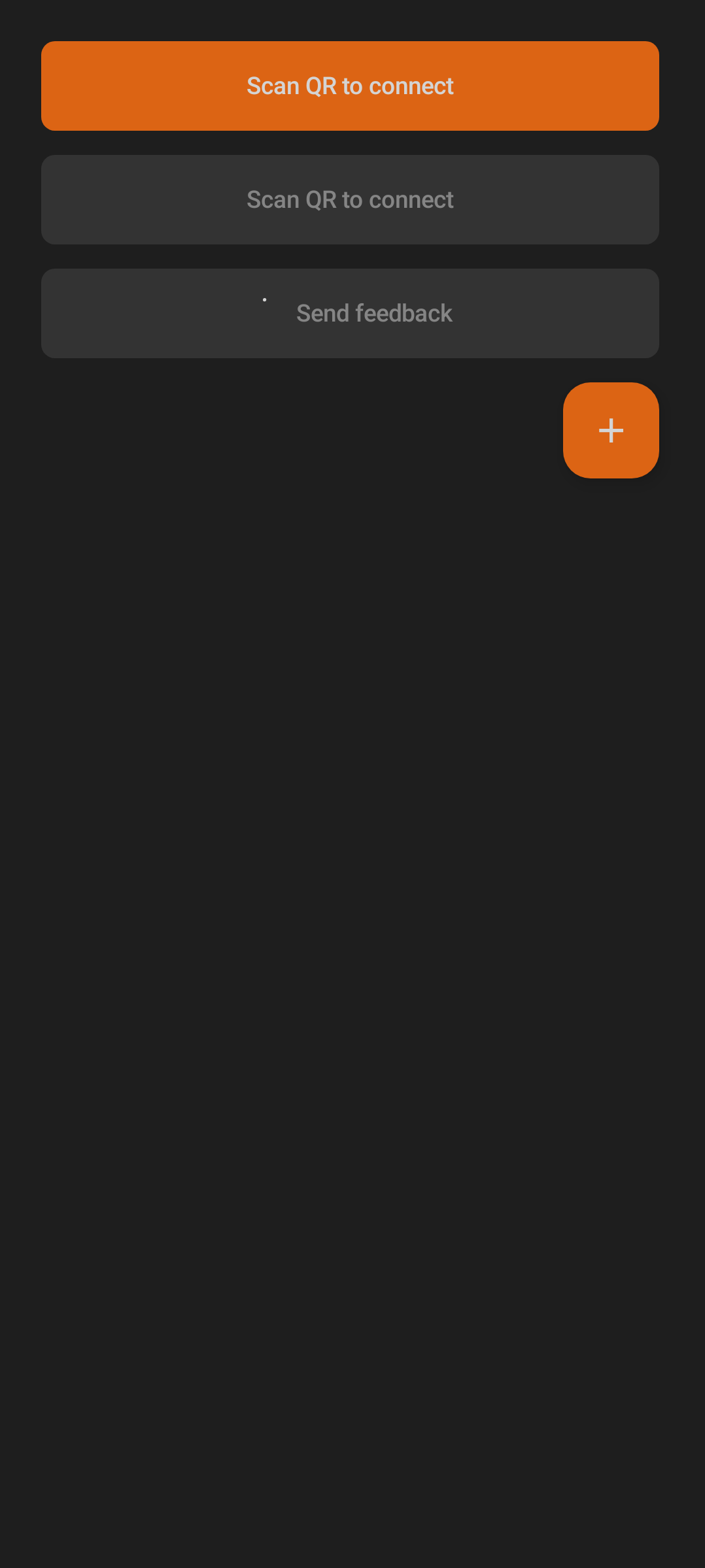 Android primary action buttons and floating action button in fire accent
